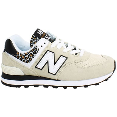 New Balance 574 Leopard Grijze Damestrainers