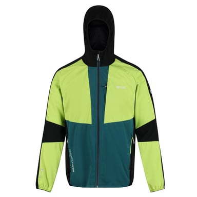 Regatta Heren Tarvos V Soft Shell Jas (Helder kiwi/Pacifisch groen)