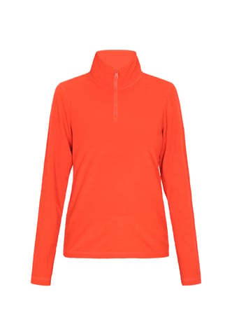 Mymo Fleece trui Dames oranje