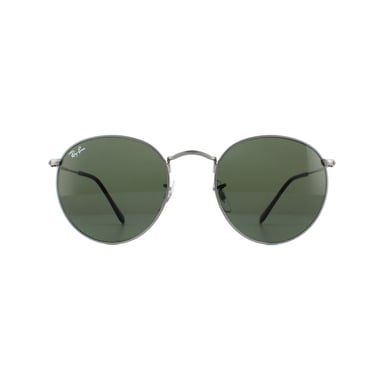 Ray-ban zonnebril rond metaal 3447 029 Gunmetal Green