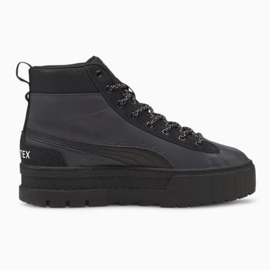 Puma Mayze Mid GTX Zwart Dames Laarzen