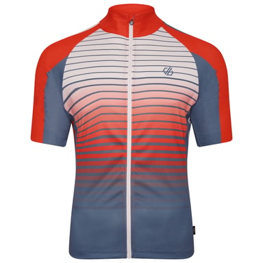 Dare 2B Heren Virtuous Onderstreepte AEP Wielertrui met korte mouwen (Sterrenblauw)