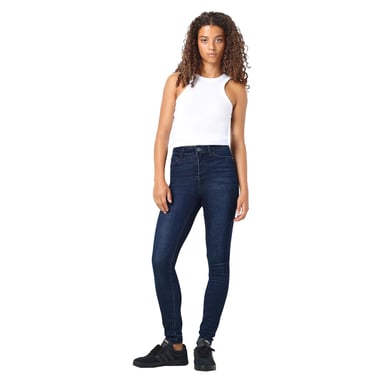 Noisy May Women's Skinny Fit Jeans Dark Wash