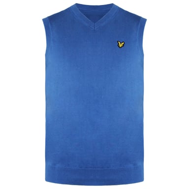 Lyle & Scott Golf Heren Blauw Vest