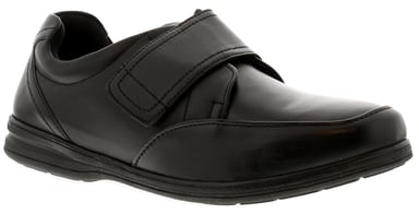 Dr keller frazer heren casual leren schoenen zwart