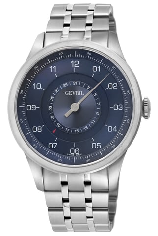Gevril Jones St. 2102 Swiss Automatic Sellita SW200 Watch