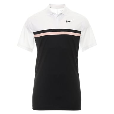 Nike Heren Victory Colour Block Dri-FIT Polo Shirt (Wit/Zwart/Artisch Oranje)