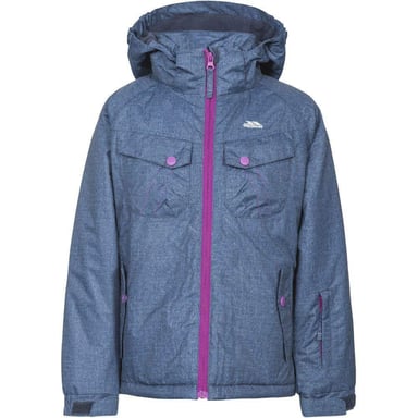 Trespass Childrens Girls Backspin ski-jasje (Donkere Denim)