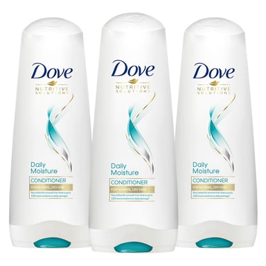 Dove Nourishing Secrets Conditioner, Daily moisture, 3 Pack, 350ml
