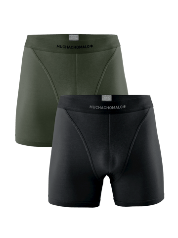 Muchachomalo Heren Boxershorts - 2 Pack - 95% Katoen - Mannen Onderbroeken