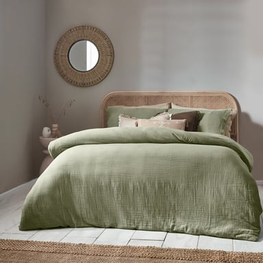 Yard Lark Muslin Cotton Duvet Cover Set