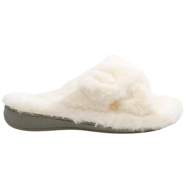 Vionic Indulge Relax Pluche Damesslippers Wit