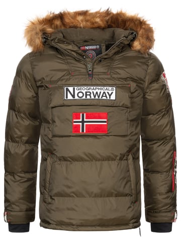 Geographical Norway Windbreaker Khaki