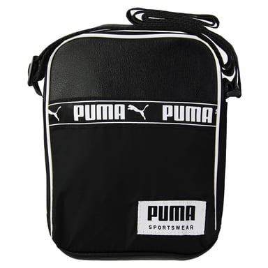 Puma Sportwear Campus Unisex Zwarte Schouder Verstelbare Tas