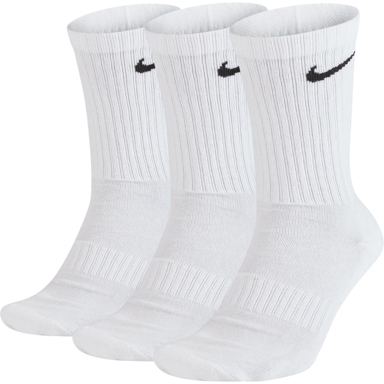 Nike Everyday Cushion Crew Training Socks (3 Pairs) in White