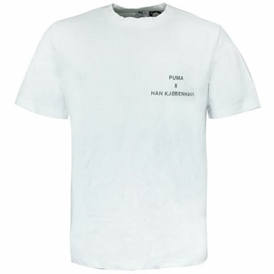 Puma x Han Kjobenhavn Korte Mouw Crew Neck Wit Heren T-shirt 574013 02