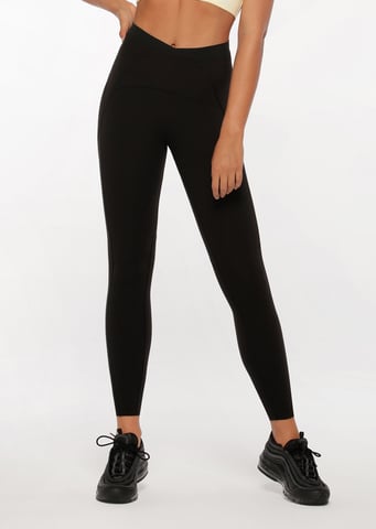 Lorna Jane No Ride Stabilizer Volledige lengte Leggings in Black