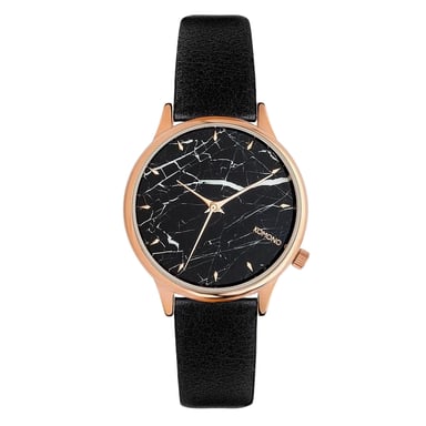 Komono Dameshorloge Kwarts Roze Goud