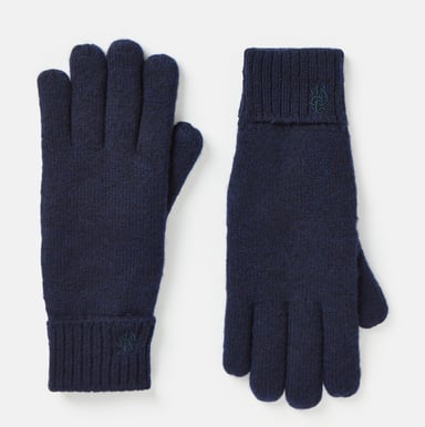Joules BERWICK Mens Gloves Navy