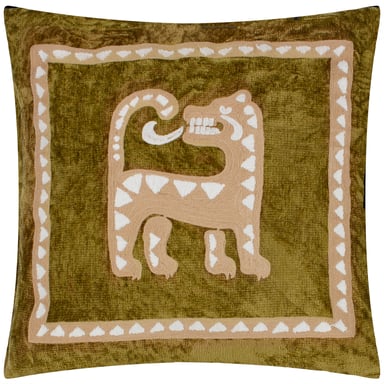 Wylder Dynasty Tijger Geborduurde Chenille Kussenhoes