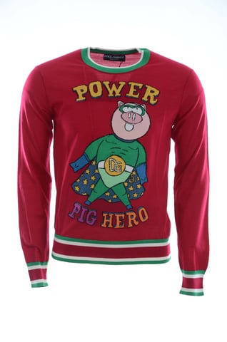 Dolce & Gabbana Men Crewneck Pullover