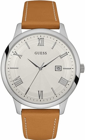 Guess Herenhorloge Kwarts Zilver