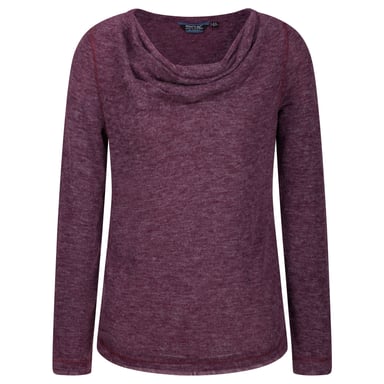 Regatta - Dames Frayda Lange Mouwen T-Shirt (Bordeaux Rood)