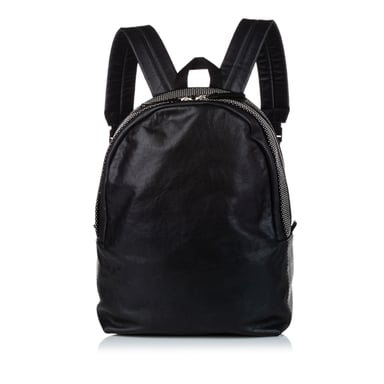 Vintage Alexander McQueen Leather Backpack Black