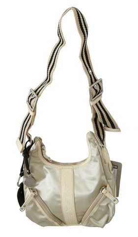 Stoffen Schoudertas Met Crossbodyband