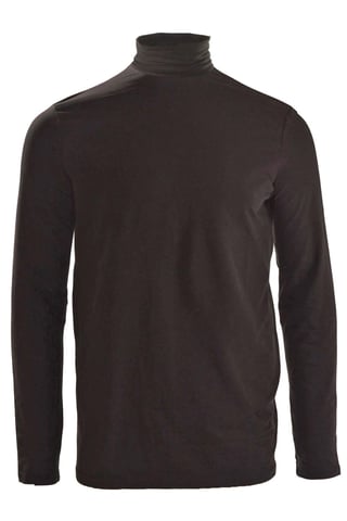 Cotton Turtleneck Top