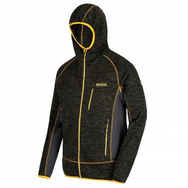 Regatta Heren Cartersville V Hooded Jacket (Umbra Grijs/Graans Grijs)