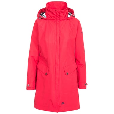 Trespass - Dames Rainy Day Waterproof Jas (Rood)