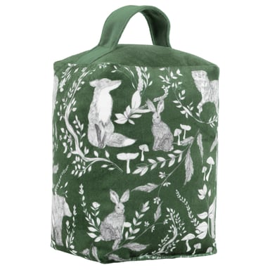 furn. Buckthorn Woodland Velvet Door Stop