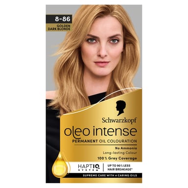 Oleo Intense Permanent Oil Colour Hair Dye, -8-86 Golden Dark Blonde