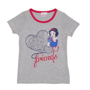 Sneeuwwitje t-shirt met ronde hals en korte mouwen WD26121 meisje