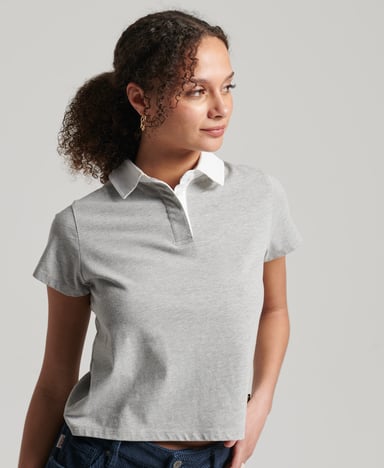SUPERDRY Vintage kort rugbyshirt