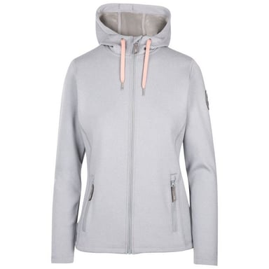 Trespass Dames/Dames Diaz Fleecejack (Platina mergel)