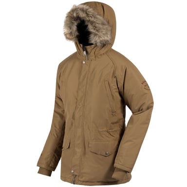 Regatta Grote Buitenshuis Heren Salton Waterdicht Geïsoleerd Parka Jasje (Donkere Kameel)