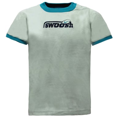 Nike Swoosh-kids lichtgroen T-shirt