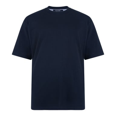 Kam Denim Men's T-Shirts Big & Tall Short Sleeve Crew Neck