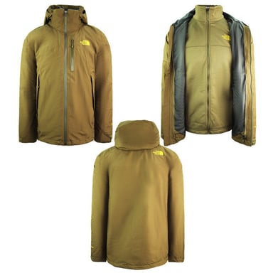The North Face Snap Neck Triclimate heren jas bruin