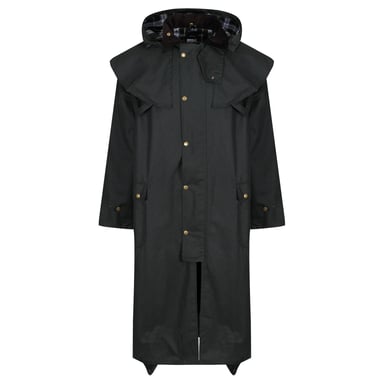 Regatta Heren Cranbrook Waterdichte Wax Jas (Donkere Khaki)