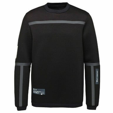 Puma x UEG Lange Mouw Crew Hals Zwart Grijs Heren Truien 571717 ZWART