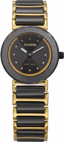 Jowissa: Ceramic Classic Women'sBlack Watch