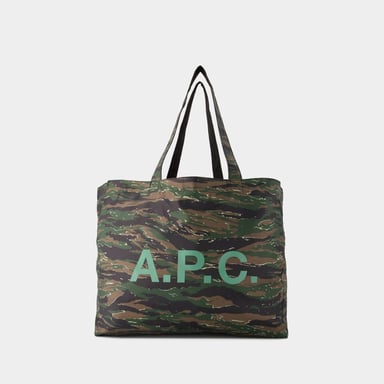 Diane Reversible draagtas - A.P.C. - Synthetisch - Khaki