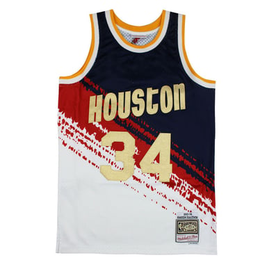 Mitchell & Ness Houston Rockets Hakeem Olajuwon Heren Vest