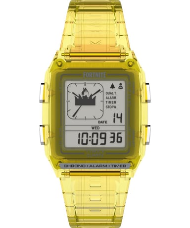 Timex Lca X Fortnite Heren Gele Horloge TW2W96600