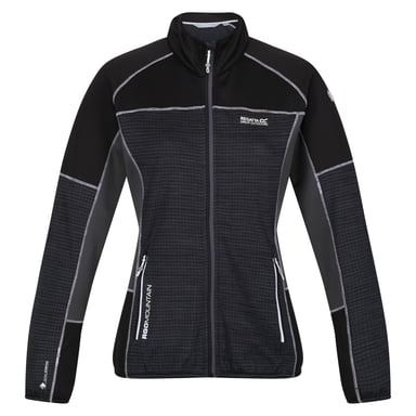 Regatta Dames/Dames Yare V Fleece (Zwart/Seal Grijs)