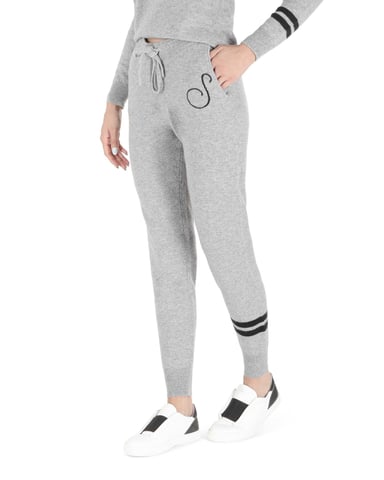 Crown Of Edinburgh Kasjmier Trainingsbroek Morningside Grijs S