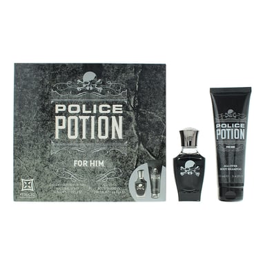 Police Potion For Him Eau De Parfum 30ml + Shower Gel 100ml Gift Set